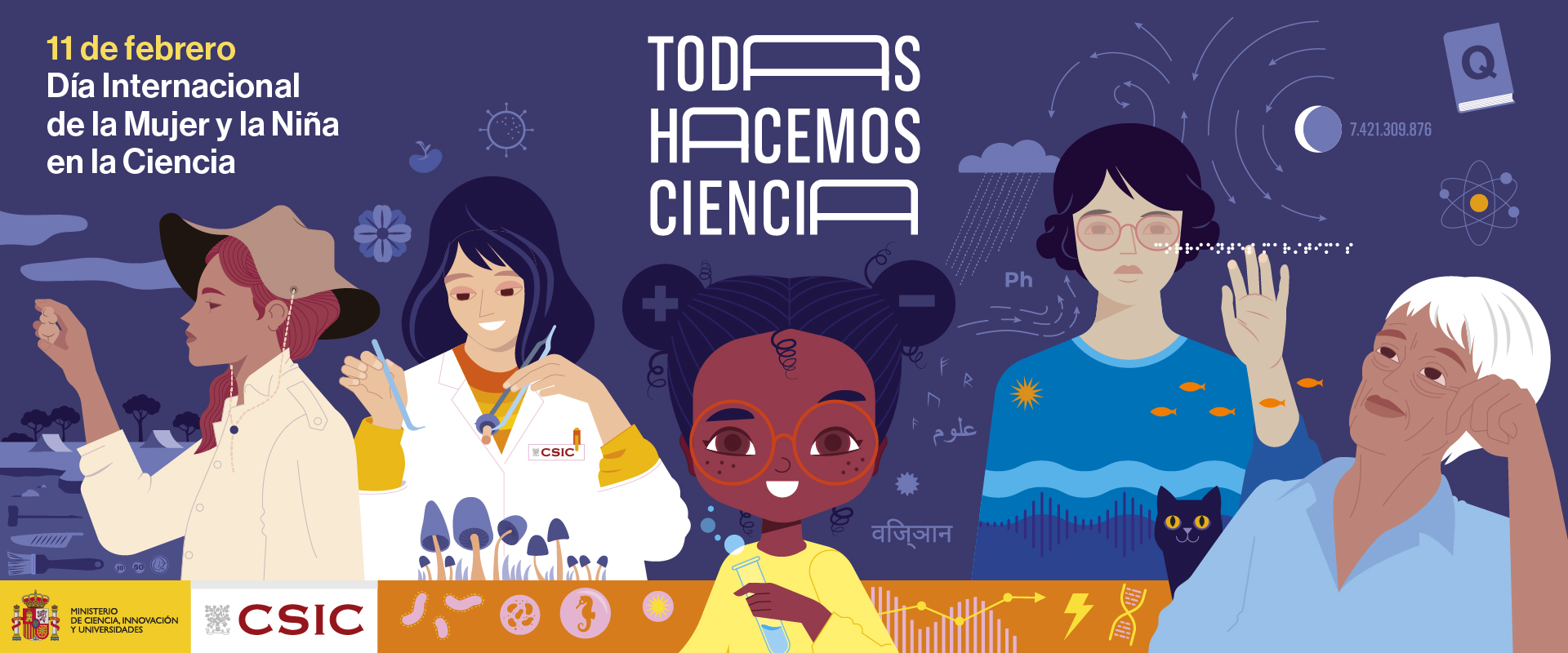 Da Internacional de la Mujer y la Nia en la Ciencia